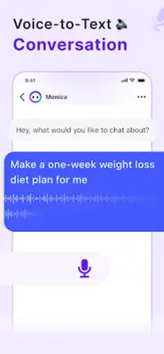 Monica Chatbot AI Assistant android App screenshot 10