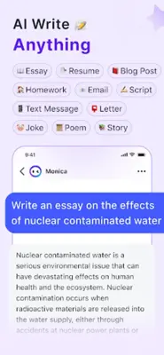 Monica Chatbot AI Assistant android App screenshot 14