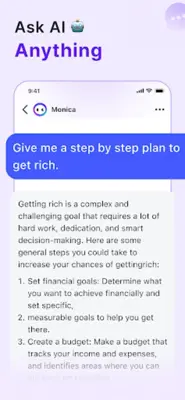 Monica Chatbot AI Assistant android App screenshot 15